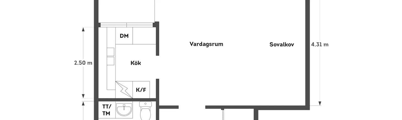 Floor plan for Arvesgärde 26