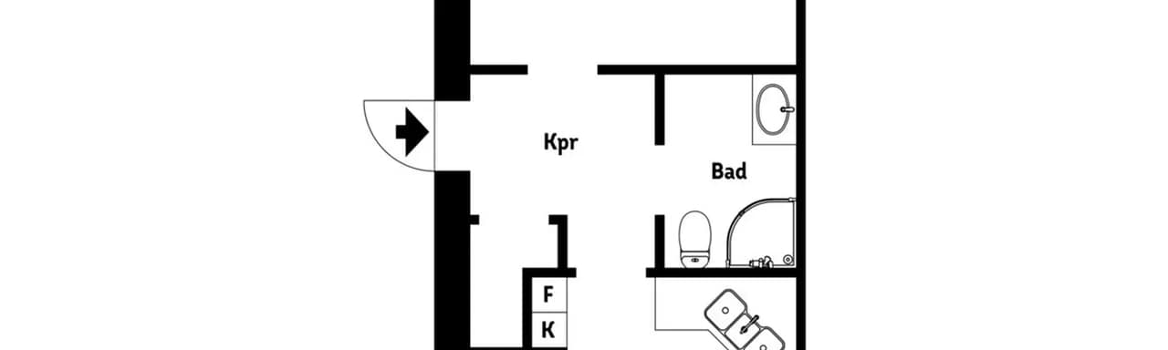 Floor plan for Jungmansgatan 74