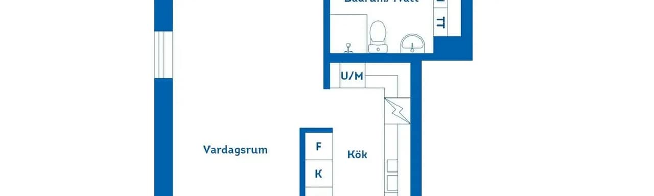 Planritning för Saltängsgatan 72