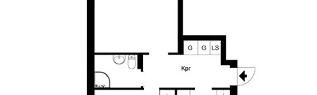 Planritning för Astrakangatan 93