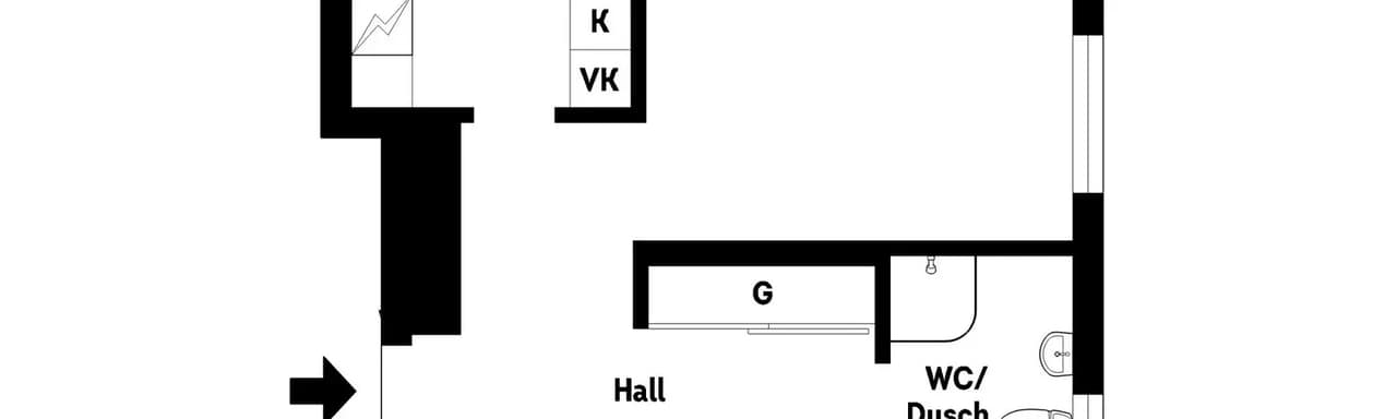 Planritning för Lillåvägen 22B