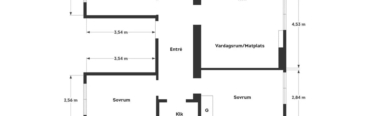 Floor plan for Hjalmar Brantingsgatan 21D