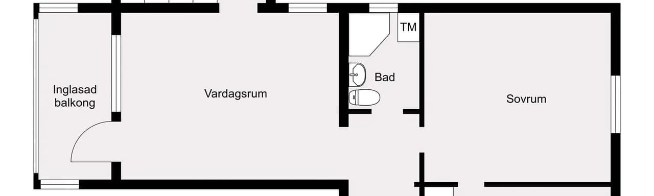 Floor plan for Jägersrovägen 19B