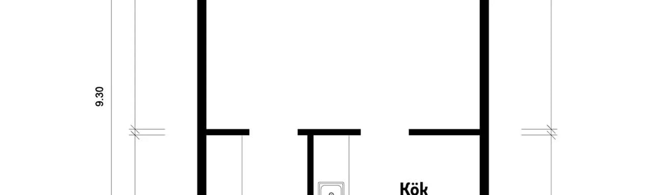 Floor plan for Löpargatan 44B
