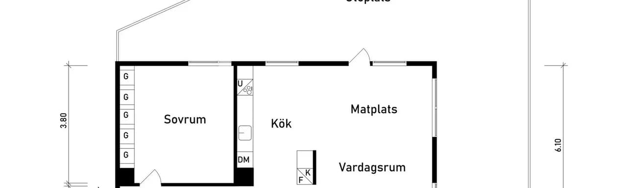 Floor plan for Nolehultsvägen 3