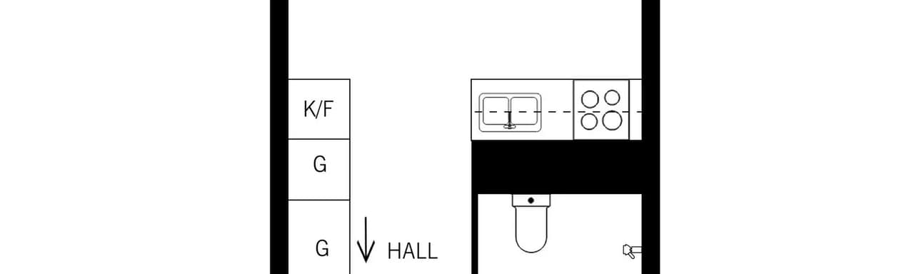 Floor plan for Kansligränd 18