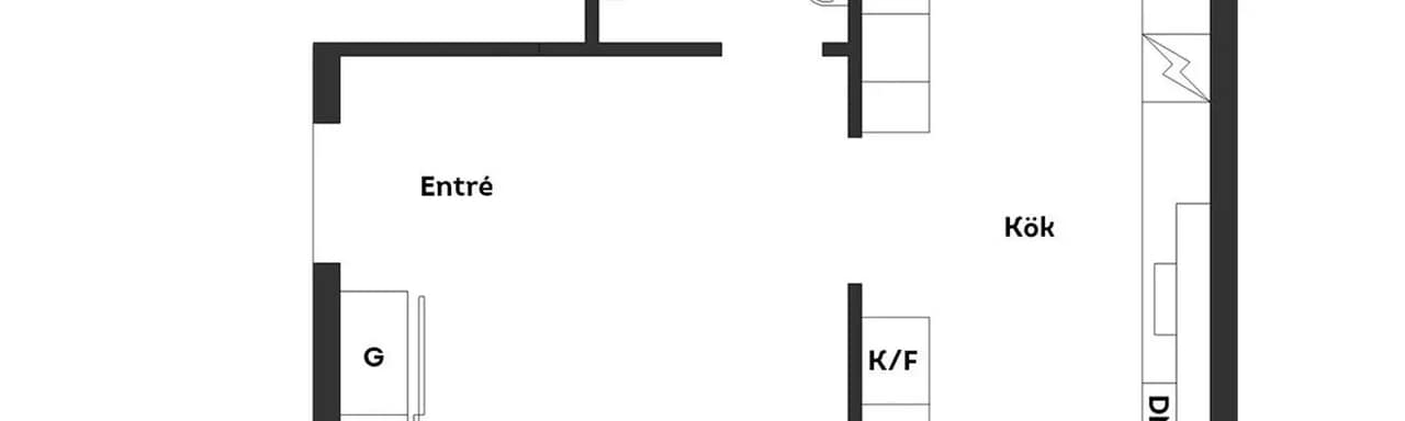 Floor plan for Snöstorpsvägen 12C