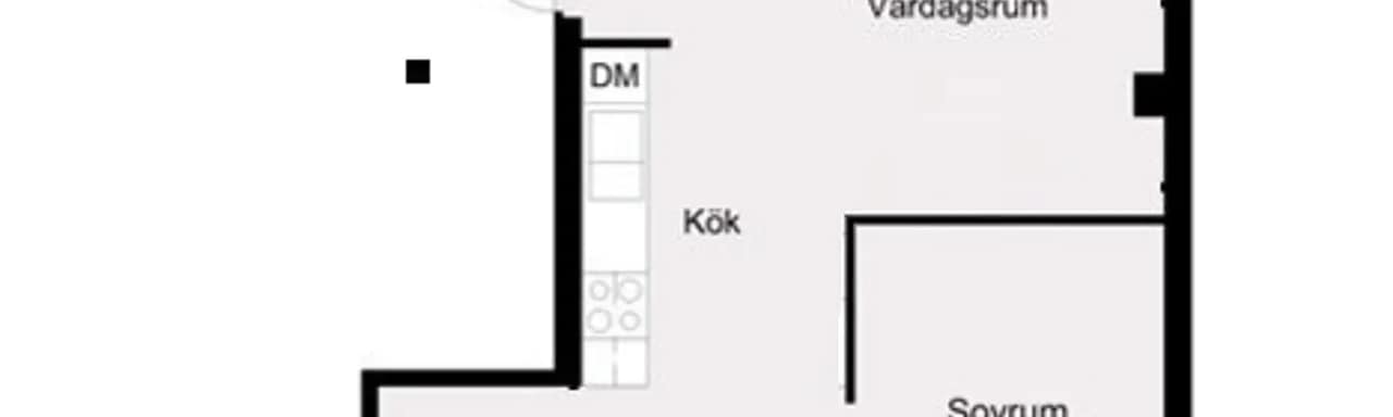 Floor plan for Vissingebacken 7, 3tr