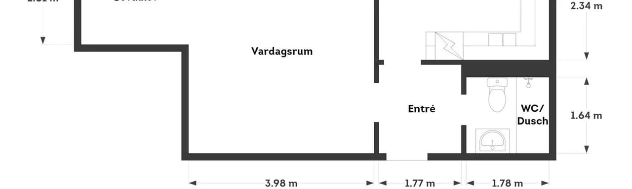 Planritning för Heidenstams gata 3
