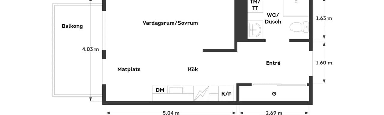 Floor plan for Bratteråsgatan 32