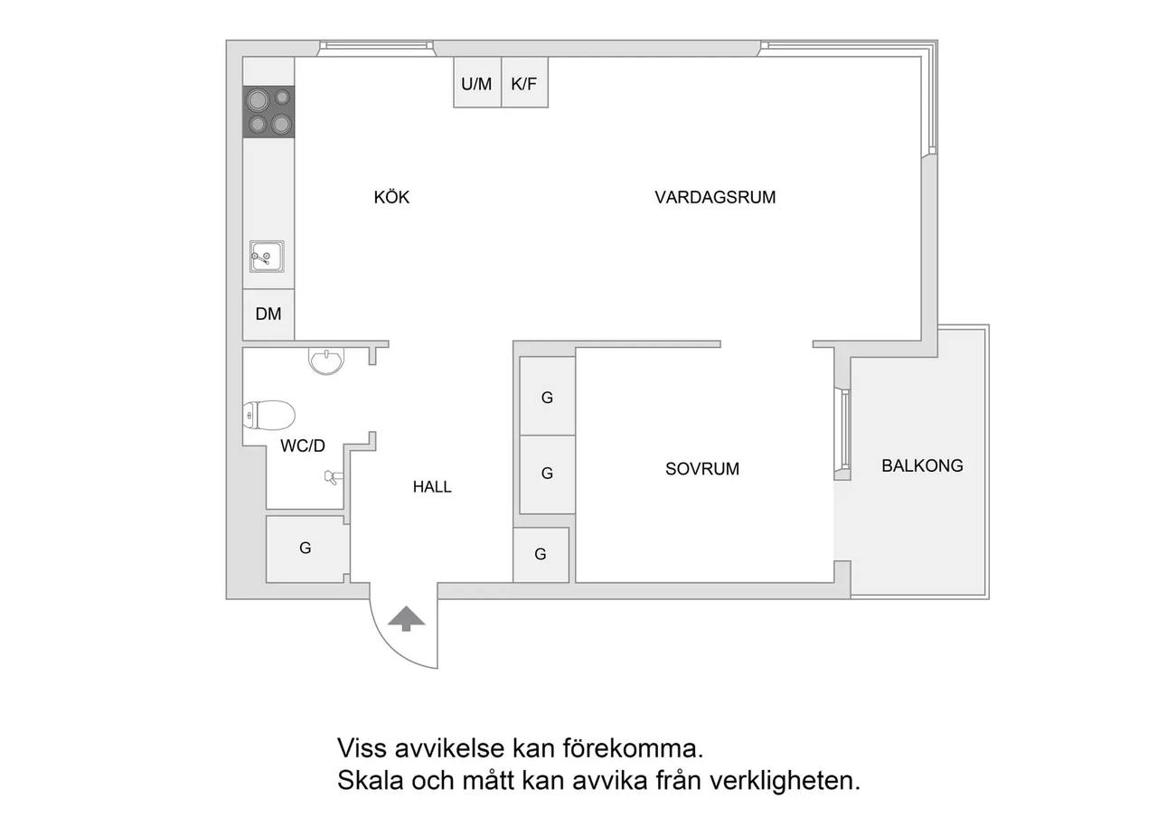 Floor plan for Stagneliusvägen 38