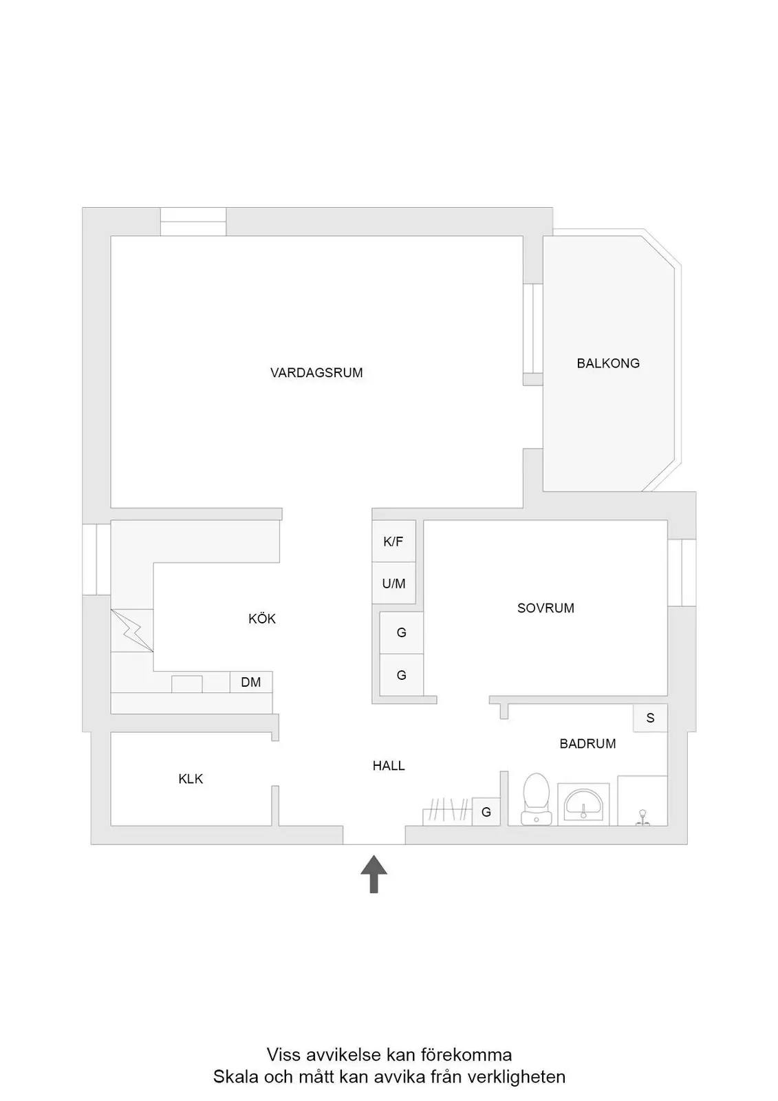 Planritning för Rotorvägen 6