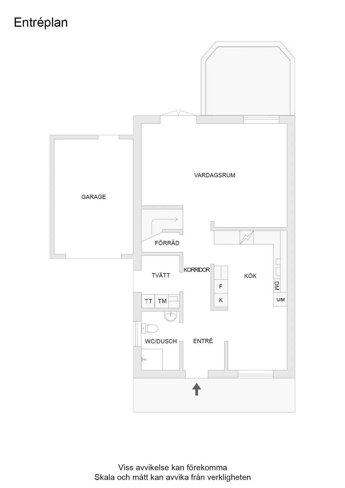 Floor plan for Kasselgatan 11