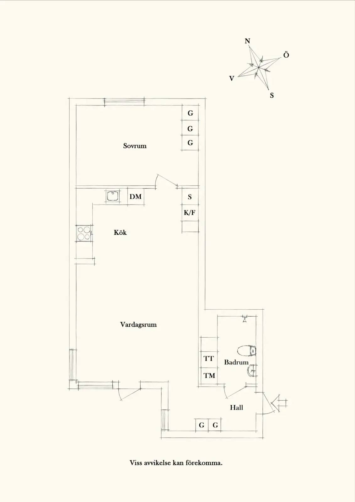 Floor plan for Granitvägen 11