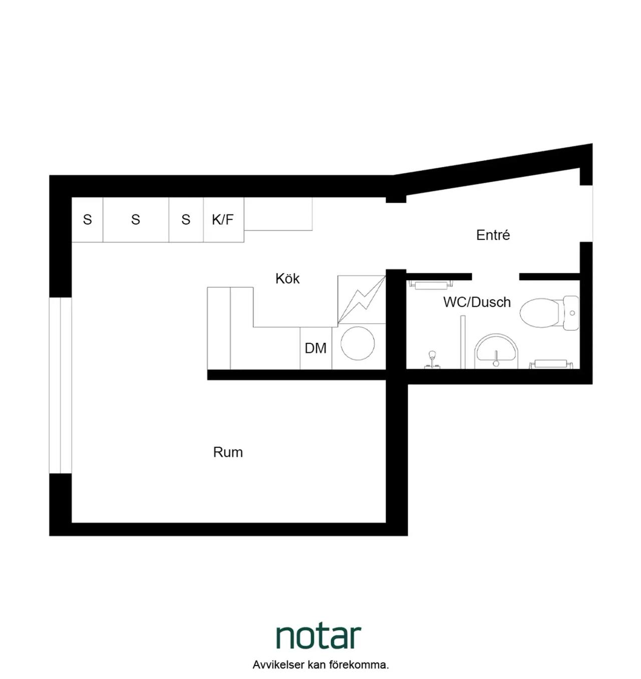 Planritning för Karlshamnsgatan 6