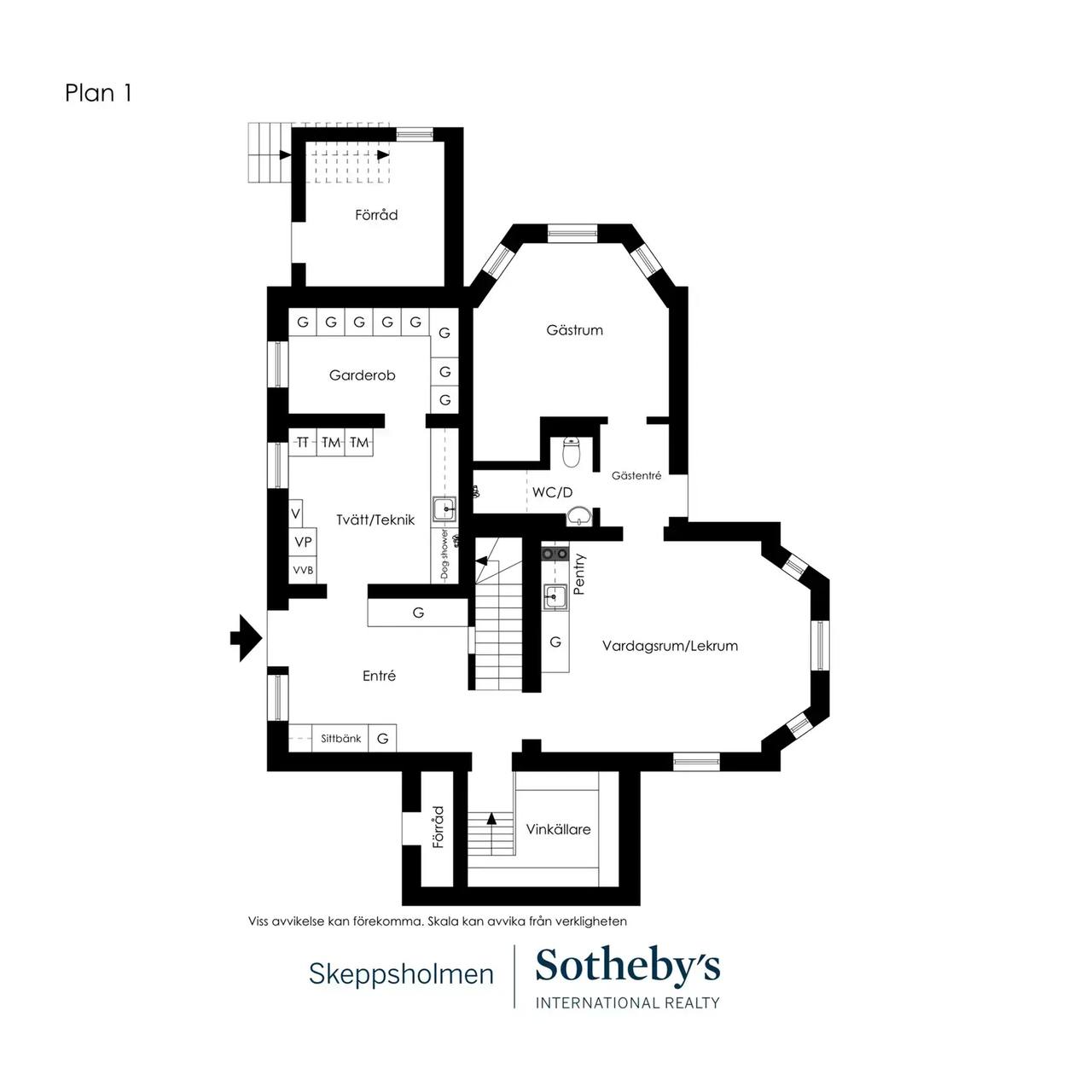 Floor plan for Bökebolsvägen 24