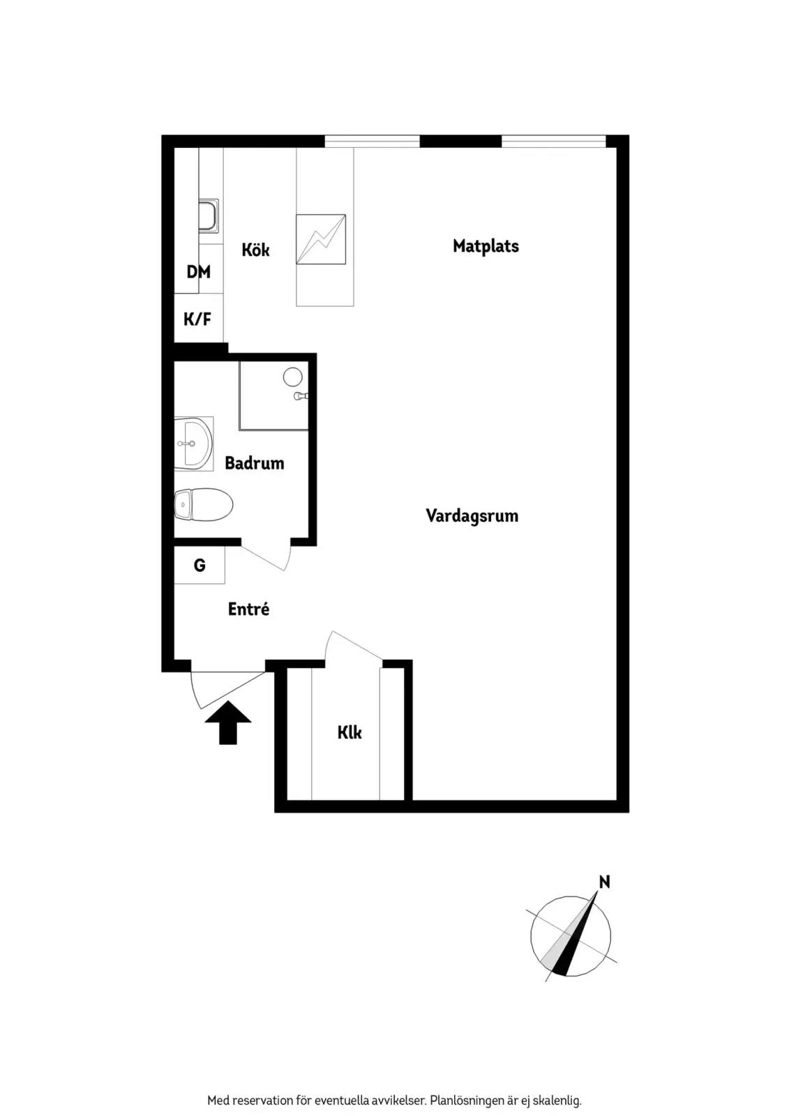 Floor plan for Bergkristallsgatan 40