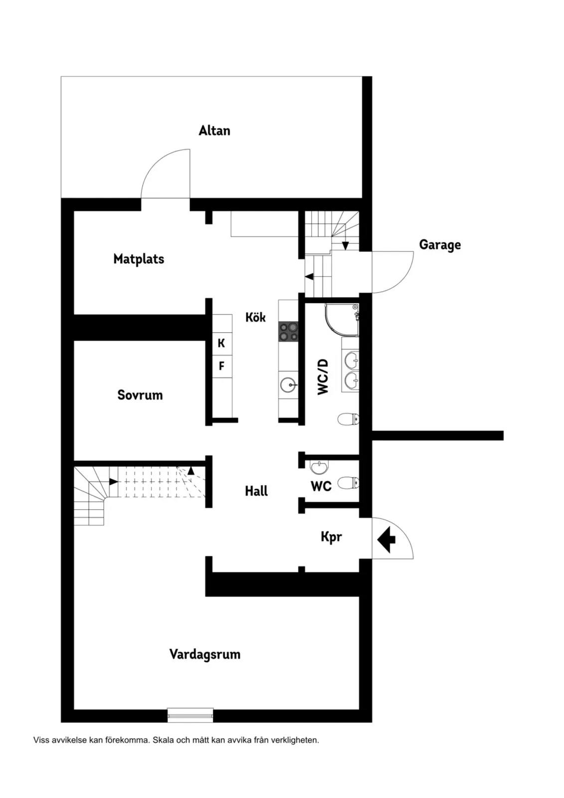 Planritning för Björnbärsvägen 12