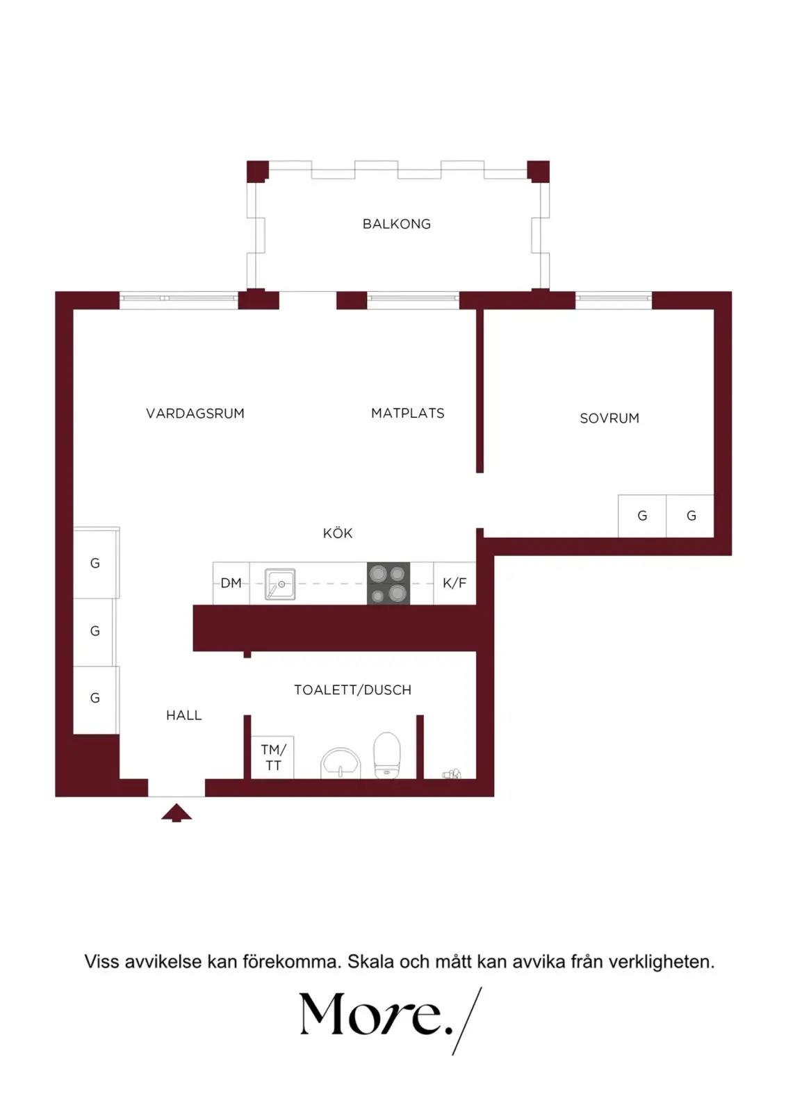 Planritning för Evenemangsgatan 30