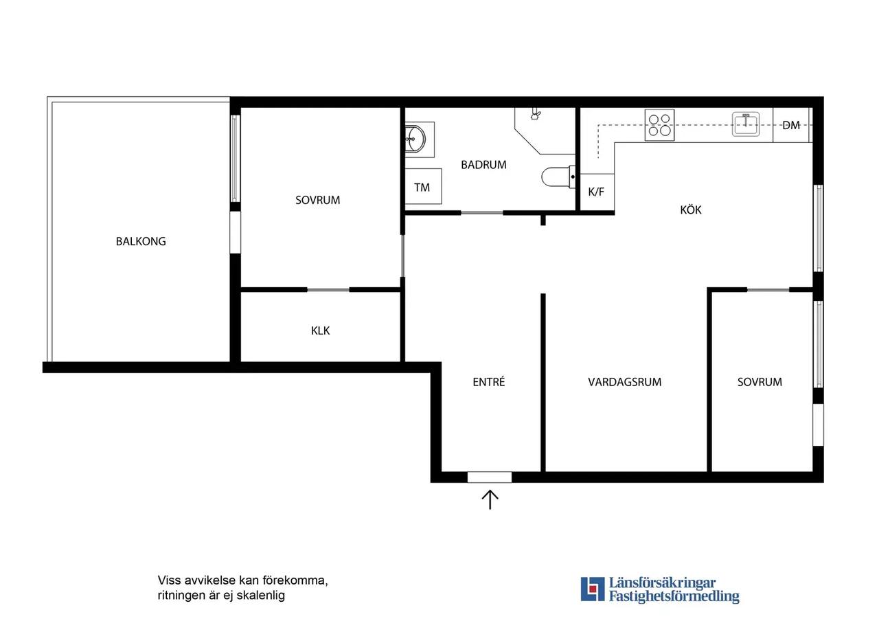Floor plan for Torvsätravägen 5