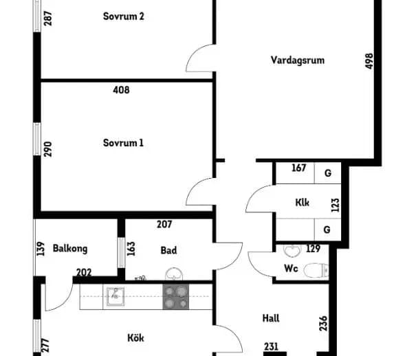 Floor plan for Havsörnsvägen 6