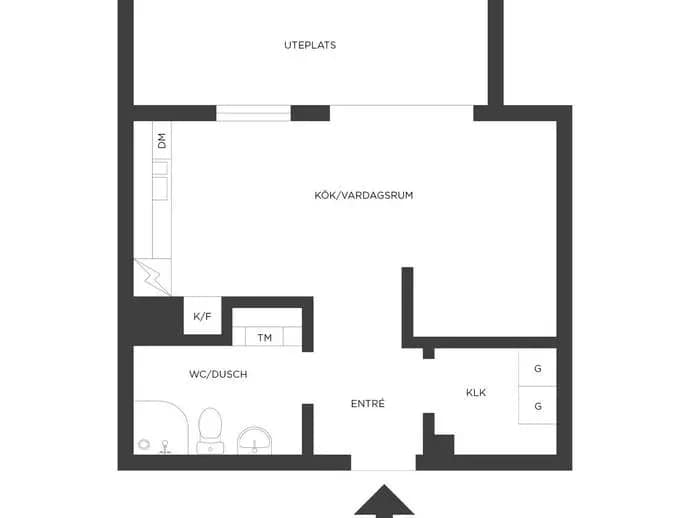 Planritning för Färgfabriksgatan 14