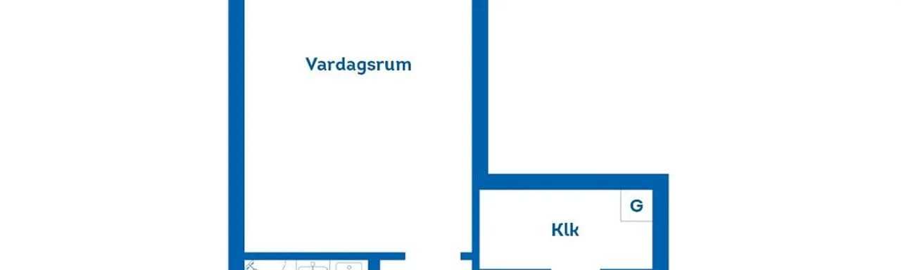 Floor plan for Gränsgatan 21
