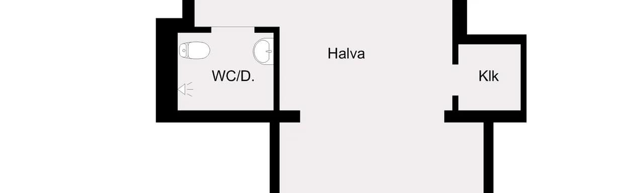 Floor plan for Saarisvägen 4C
