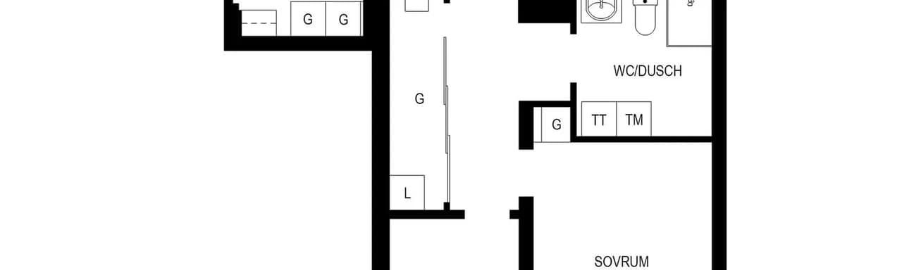 Floor plan for Frestavägen 24