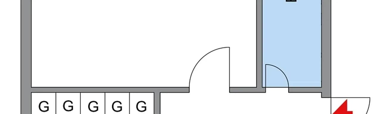 Planritning för Klövervägen 12