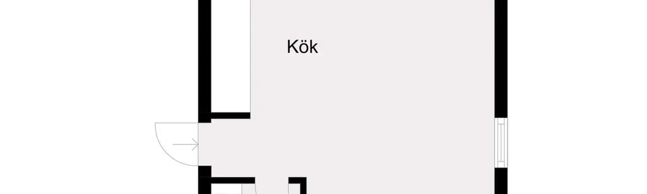 Floor plan for Huggarvägen 38
