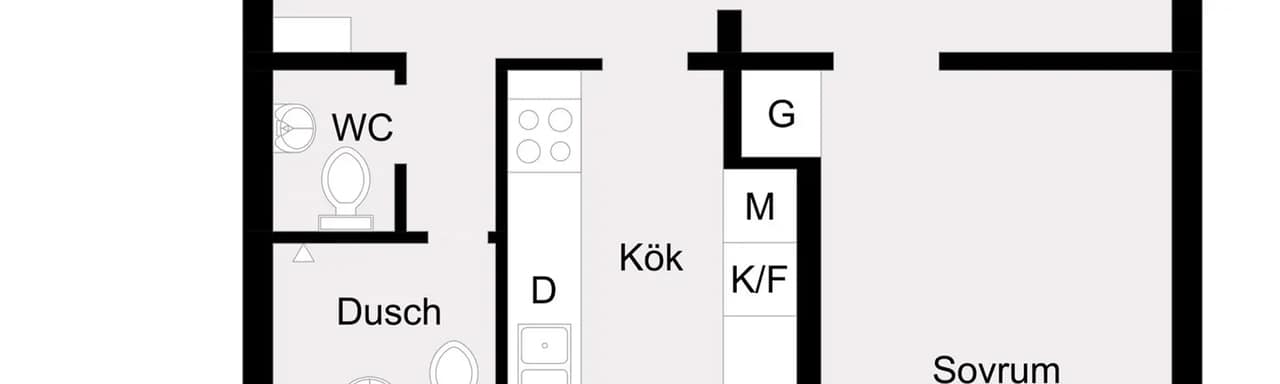 Floor plan for Ringvägen 45