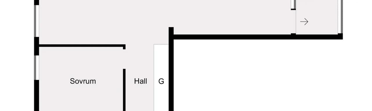 Floor plan for Branteviksgatan 10 A