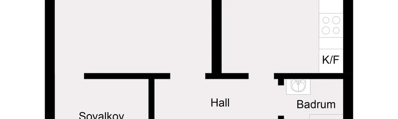 Floor plan for Spånehusvägen 62D
