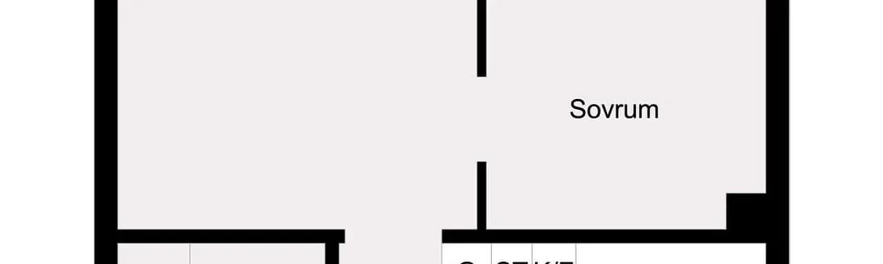 Floor plan for Sjömansvägen 109
