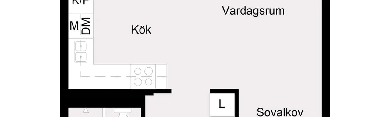 Planritning för Upplysningens väg 19