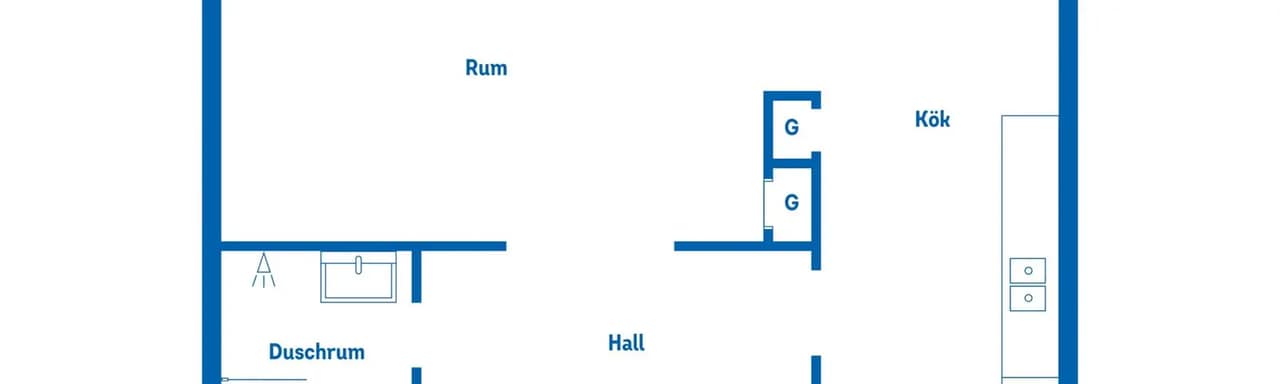 Planritning för Fredsgatan 39AA