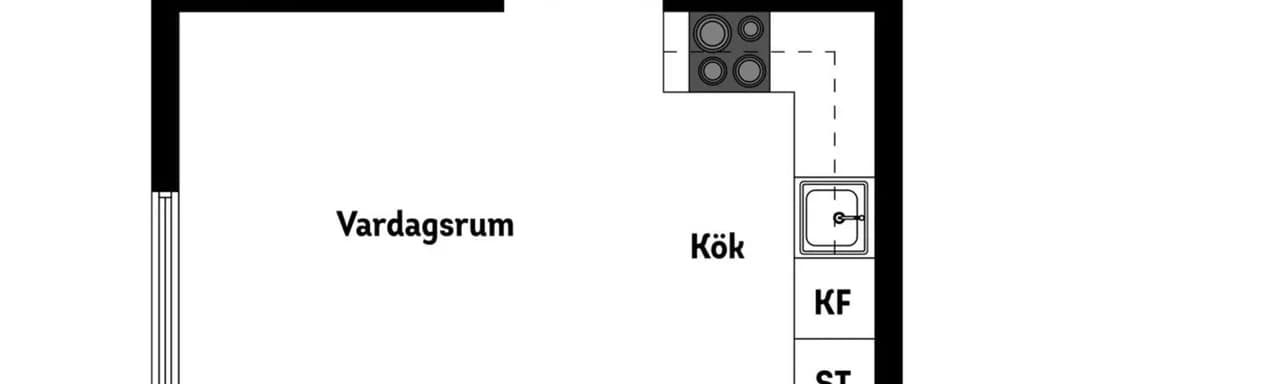 Floor plan for Stjernströms väg 13