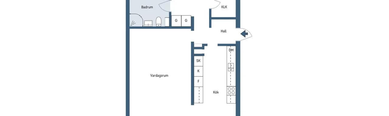 Floor plan for Lundenvägen 29A