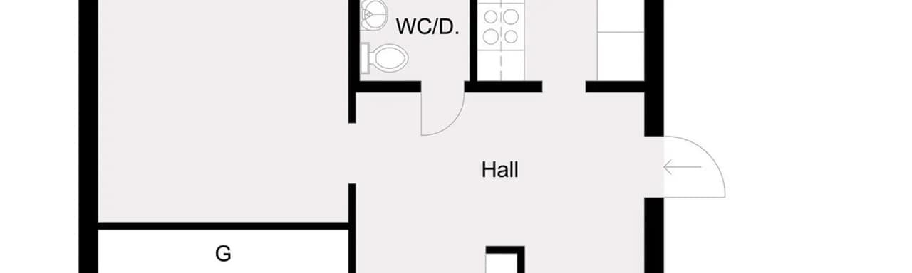 Floor plan for Nynäsvägen 54
