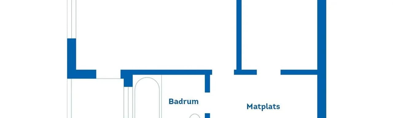 Floor plan for Hasselvägen 30