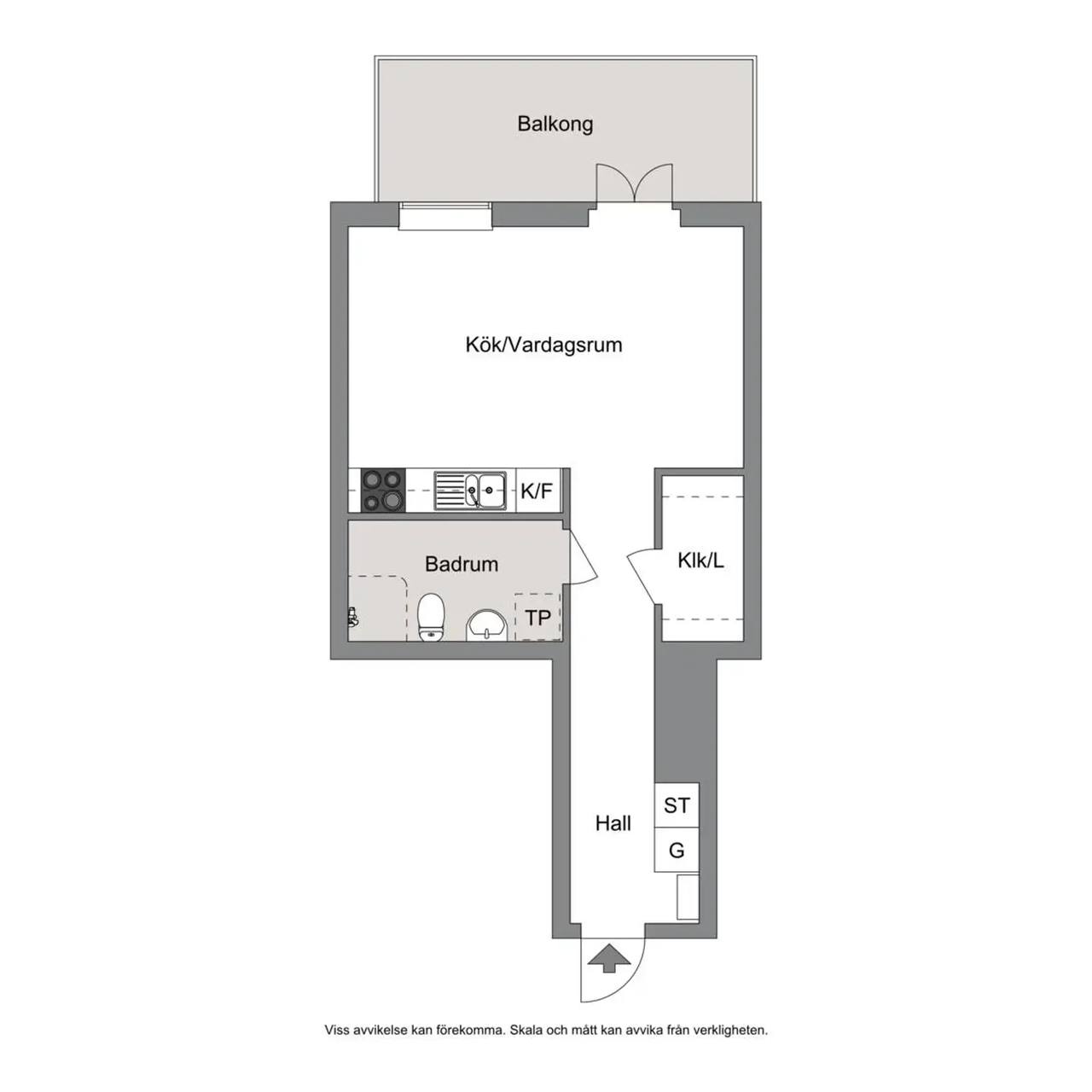 Floor plan for Ekholmsvägen 303