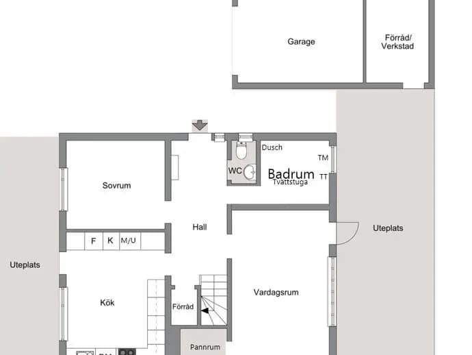 Floor plan for Dalkärrsleden 142