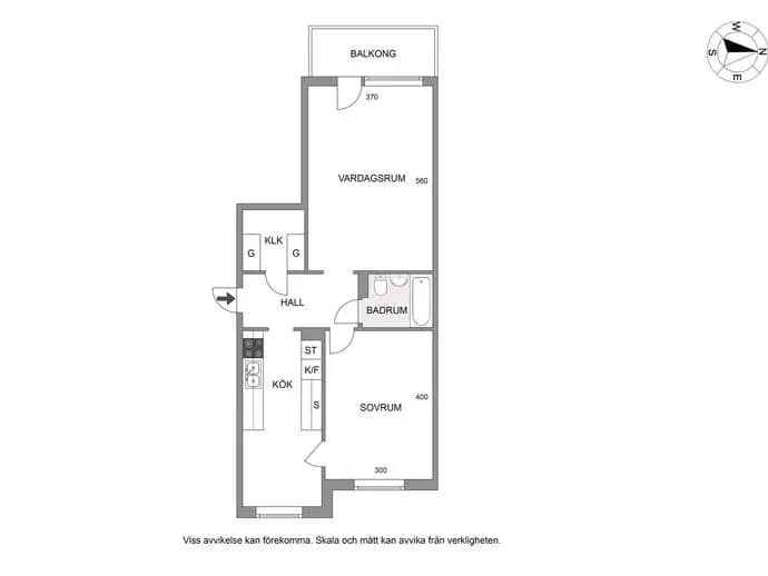 Floor plan for Filipstadsbacken 20