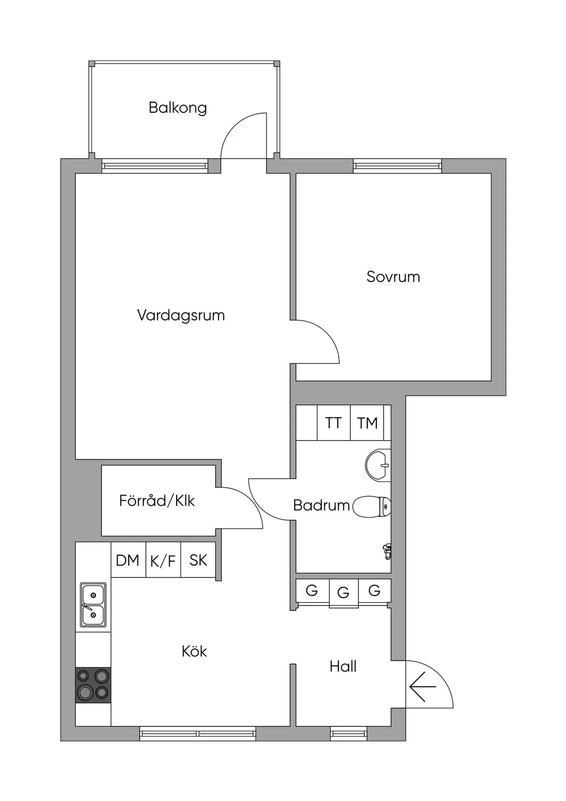Planritning för Folkparken 4