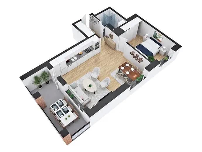 Floor plan for Karpvägen 16