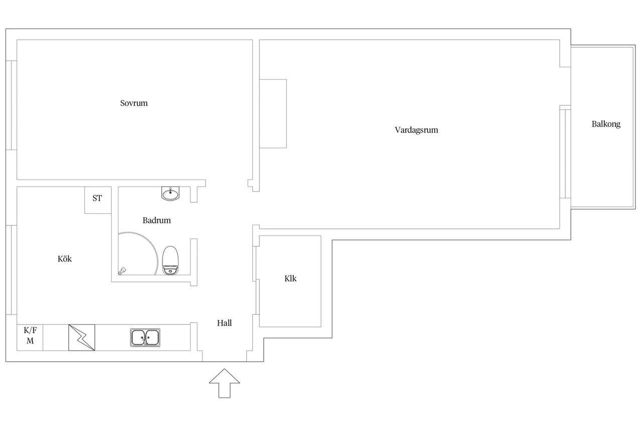 Floor plan for Ellstorpsgatan 3D