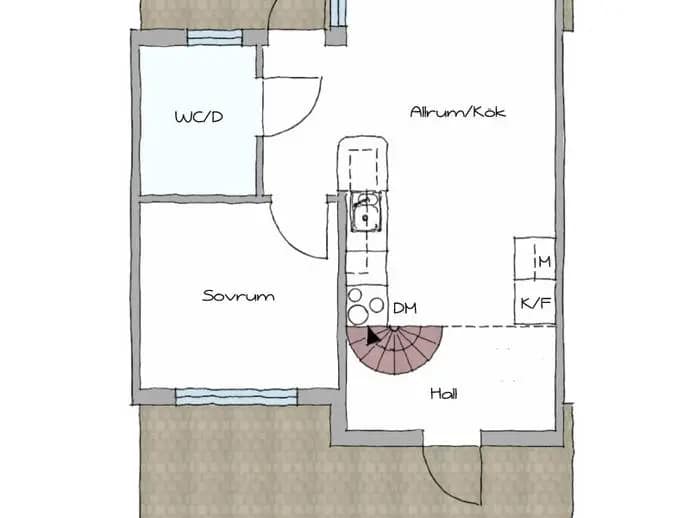 Floor plan for  Laxhall 10