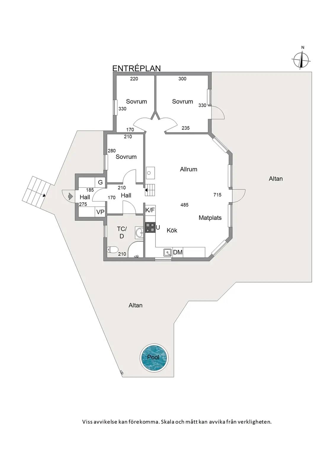 Floor plan for Långö 18