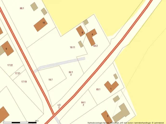 Floor plan for Löneboställsvägen 4